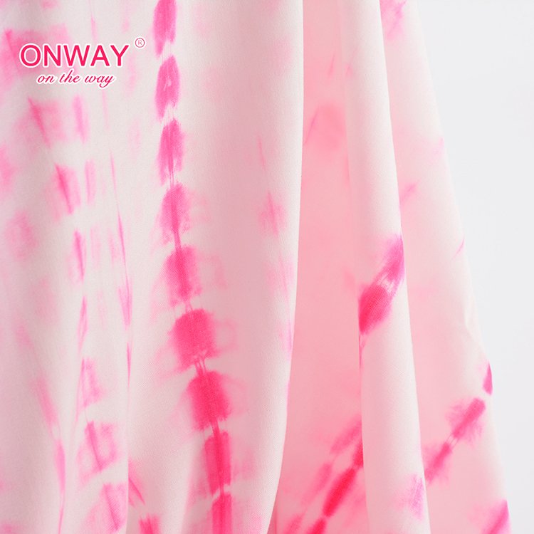 Chinese supplier woven plain 3068 rayon tie-dye fabric