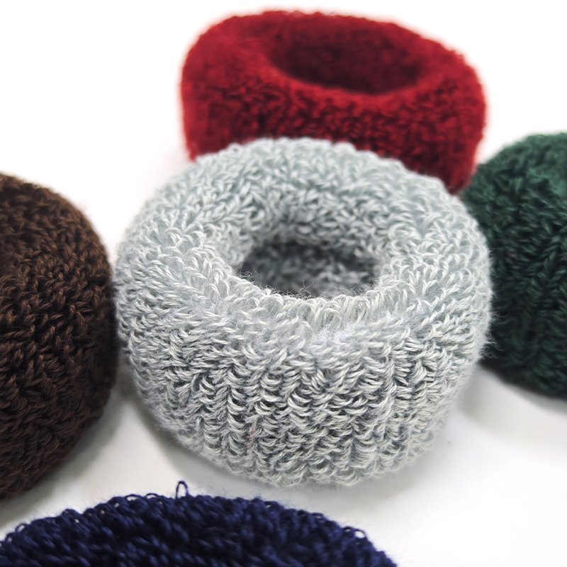 Classic Beautiful Stretchable Cotton Hair Tie with Multi-color Hairband Tie Hair Accessories