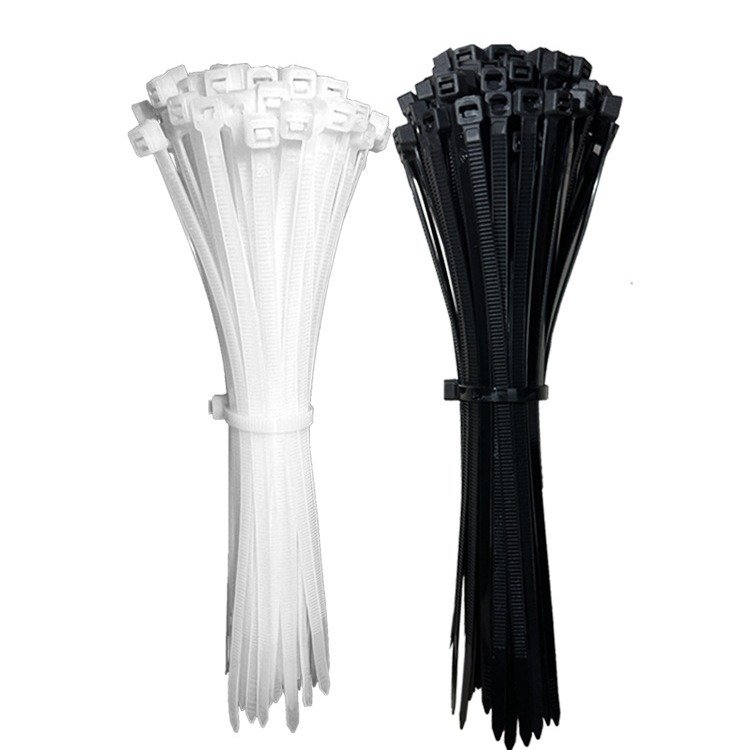 High Quality Self-Locking Nylon Cable Tie Customised Colour 3.6X370 Premium Plastic Zip Tie Natural Color