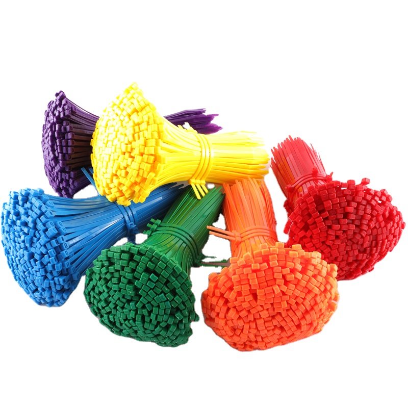 High Quality Self-Locking Nylon Cable Tie Customised Colour 3.6X370 Premium Plastic Zip Tie Natural Color
