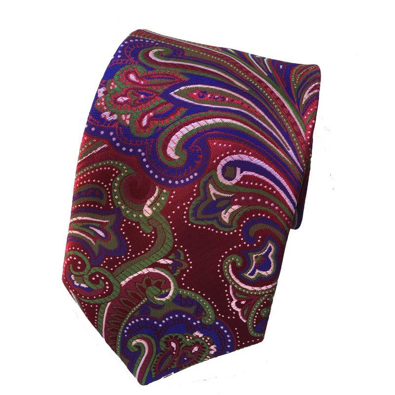 Custom Silk And Polyester Tie Oem Men Ties Wholesales Business Tie