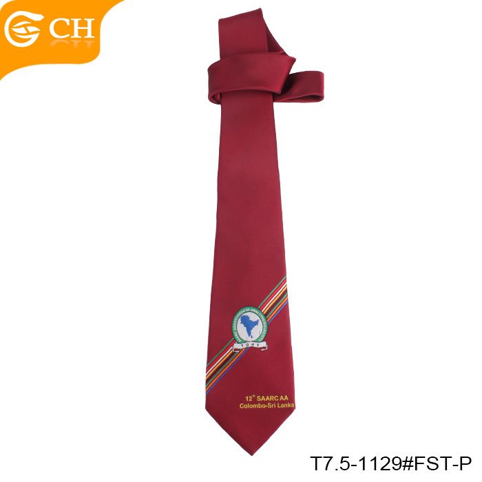 Custom Professional Logo Woven Jacquard Necktie Custom Neck Tie School Uniform Tie with Logo