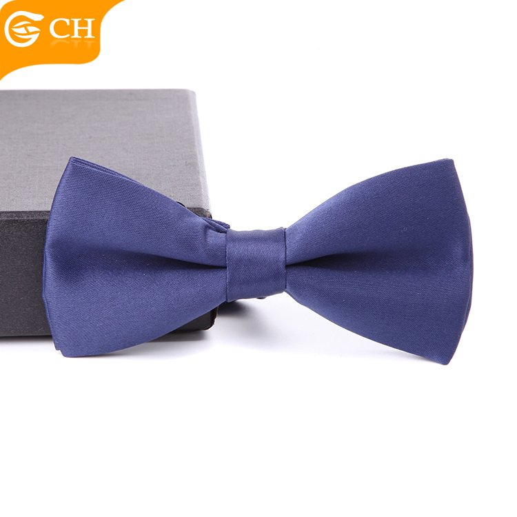 Wholesale Design Trendy Colorful Lovely Bow Ties Kids School Vivid Plain Checked Bowtie High Quality Polyester Bow Tie