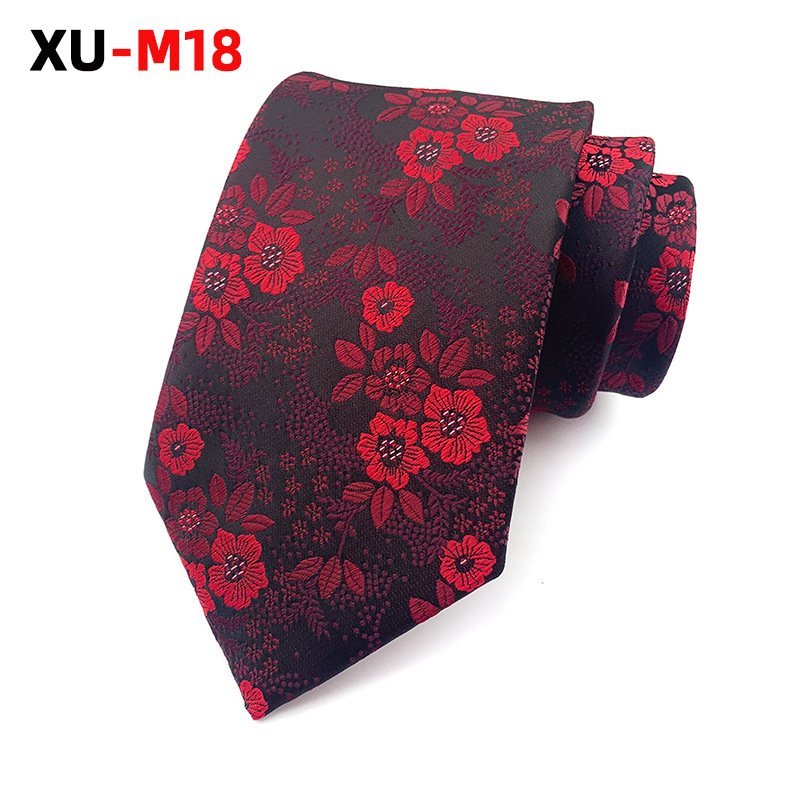 Shengzhou Custom Floral Silk Ties For Man Handmade Microfiber Business Neckties For Men