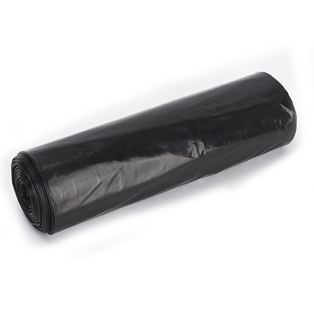 Promotion Dispenser Construction Reusable 55 Gallon Tie String With Drawstring Rope Hdpe Garbage Bag