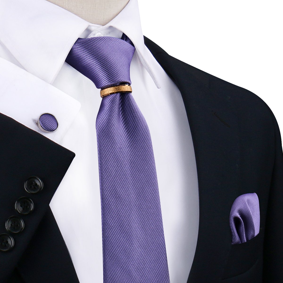 Wedding Color Silk Tie And Handkerchief Red Silk 8cm Necktie Men Polyester Neck Ties For Men