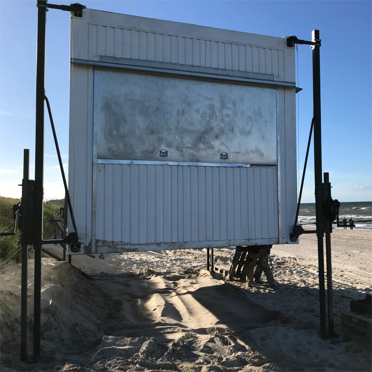 Instead Crane Electric 10ton 30ton Auto lift hydraulic control shipping container hoist jacks