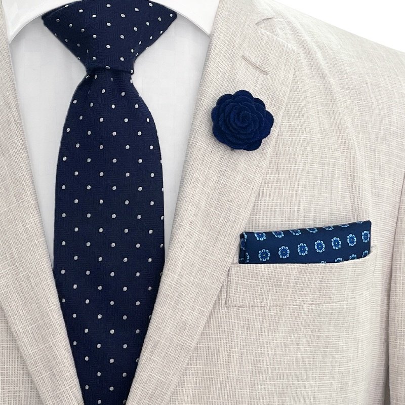 Top selling corbatas para hombres necktie set necktie lapel pins mens ties and pocket square set poly silk tie set for men