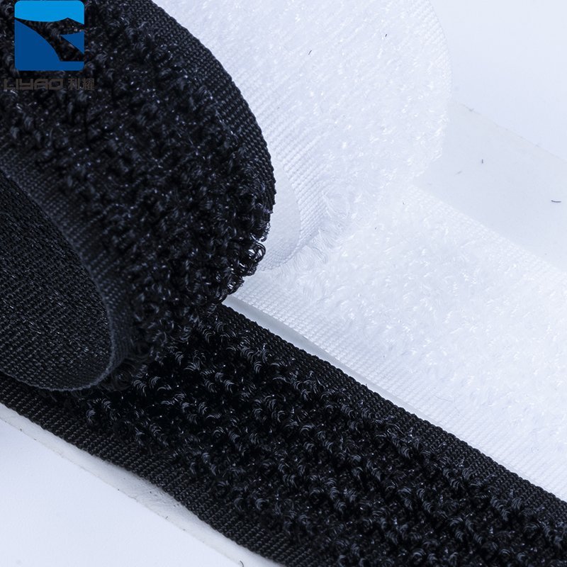 Long Service Life Nylon Hook and Loop On one Side Tape Unnapped Loop Fasteners For Waterproof Supplies