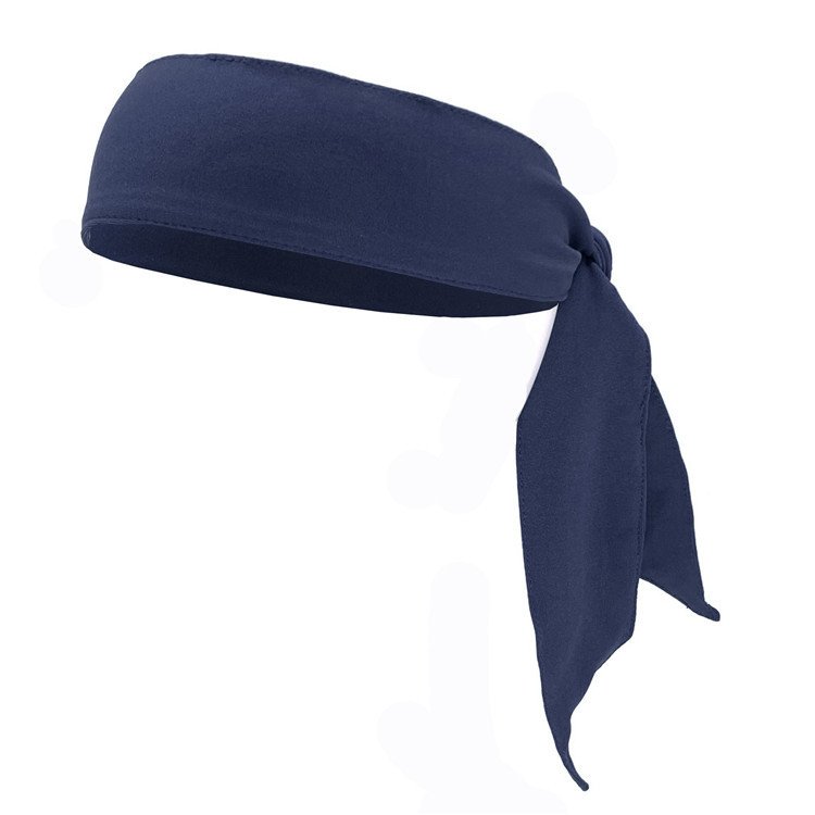 Wholesale Elastic Fitness Pirate Headbands Polyester Sports Running Tennis Tie Back Ninja Headbands