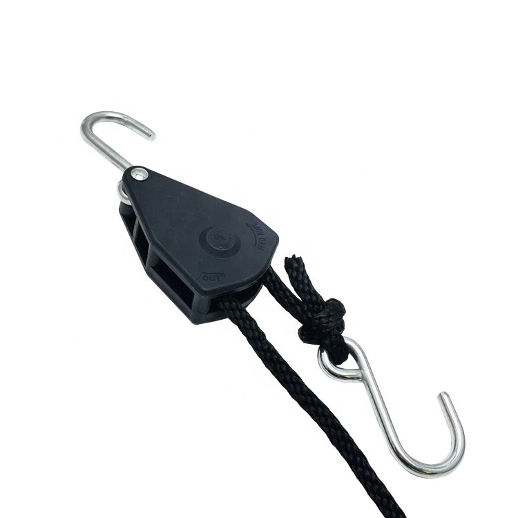 3/8 inch 250lbs Truck Rope Ratchet S Hook Tie Down