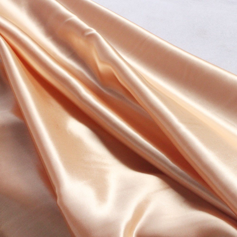 100% polyester semi dull satin fabric , good handfeeling for wedding dress , sleepwear , tie , garments lining