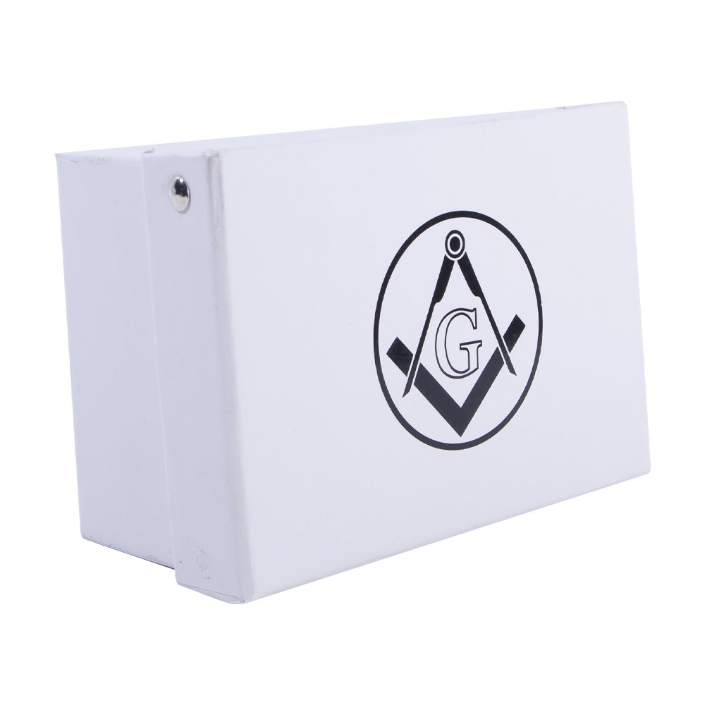 RunLin Manufacturer Customized Business Casual Luxury Handmade Clip Polyester Masonic Tie