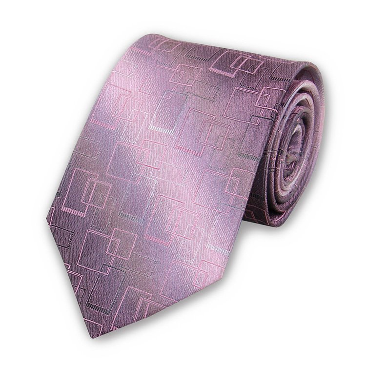 Customized silk tie with logo elegant casual business luxury striped design high quality silk necktie for men