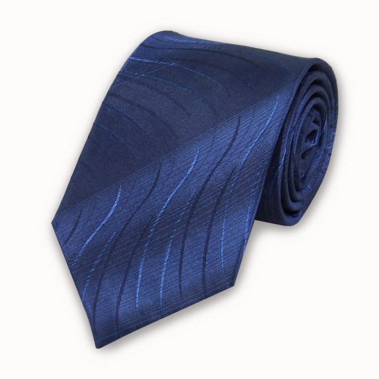 Customized silk tie with logo elegant casual business luxury striped design high quality silk necktie for men