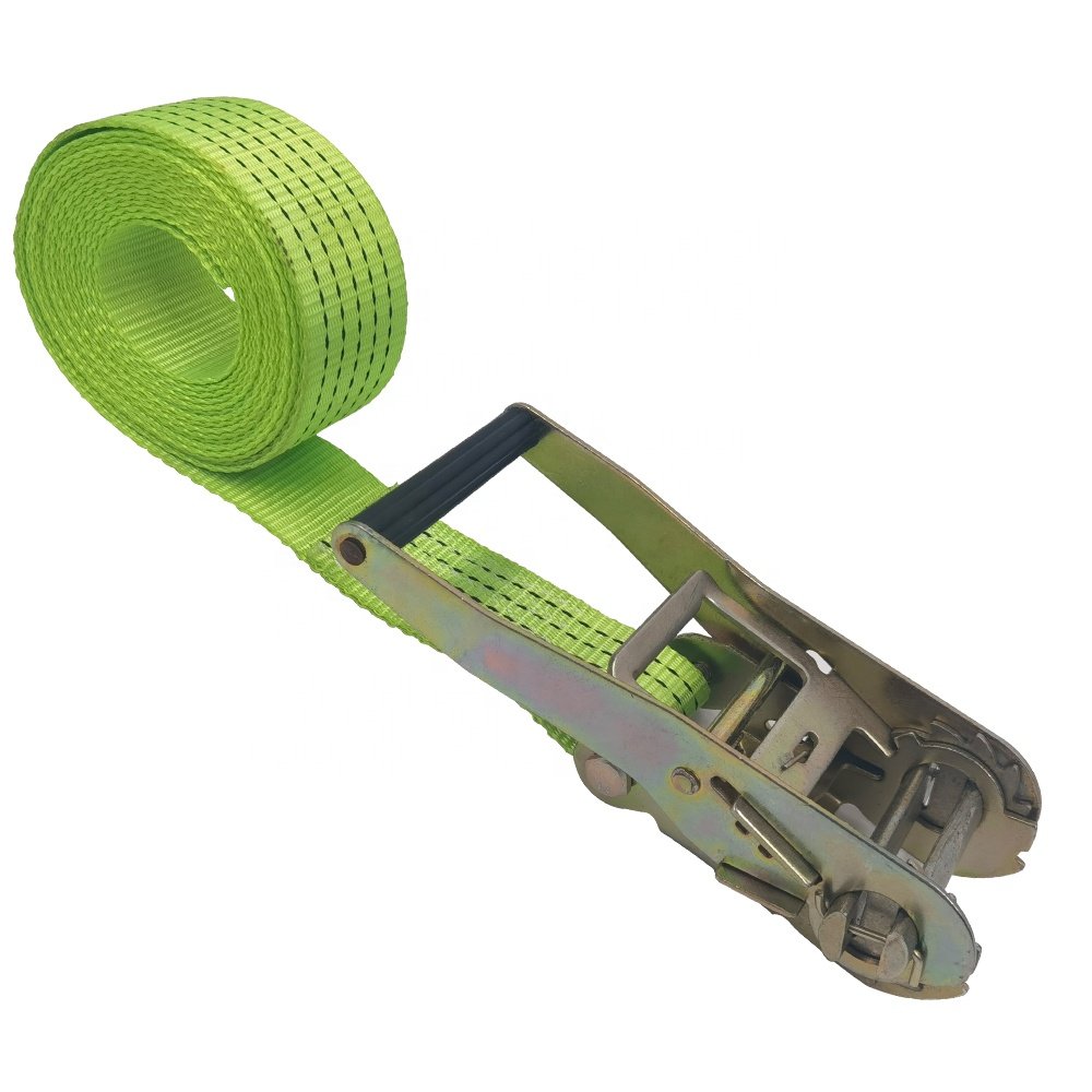 VINEET Cheap Wholesale Price 2 Inch 3 Ton 1-10 Meter Ratchet Tie Down Belt Heavy Cargo Lashing Strap