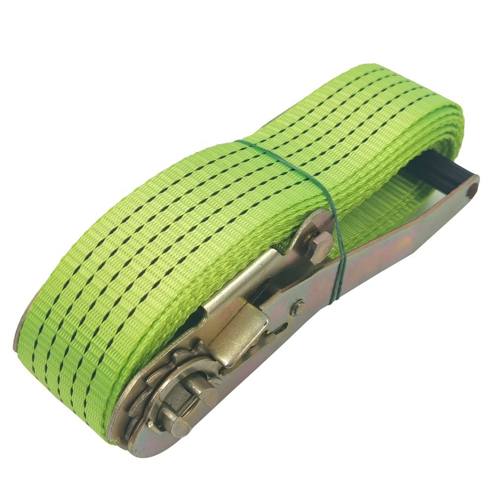 VINEET Cheap Wholesale Price 2 Inch 3 Ton 1-10 Meter Ratchet Tie Down Belt Heavy Cargo Lashing Strap