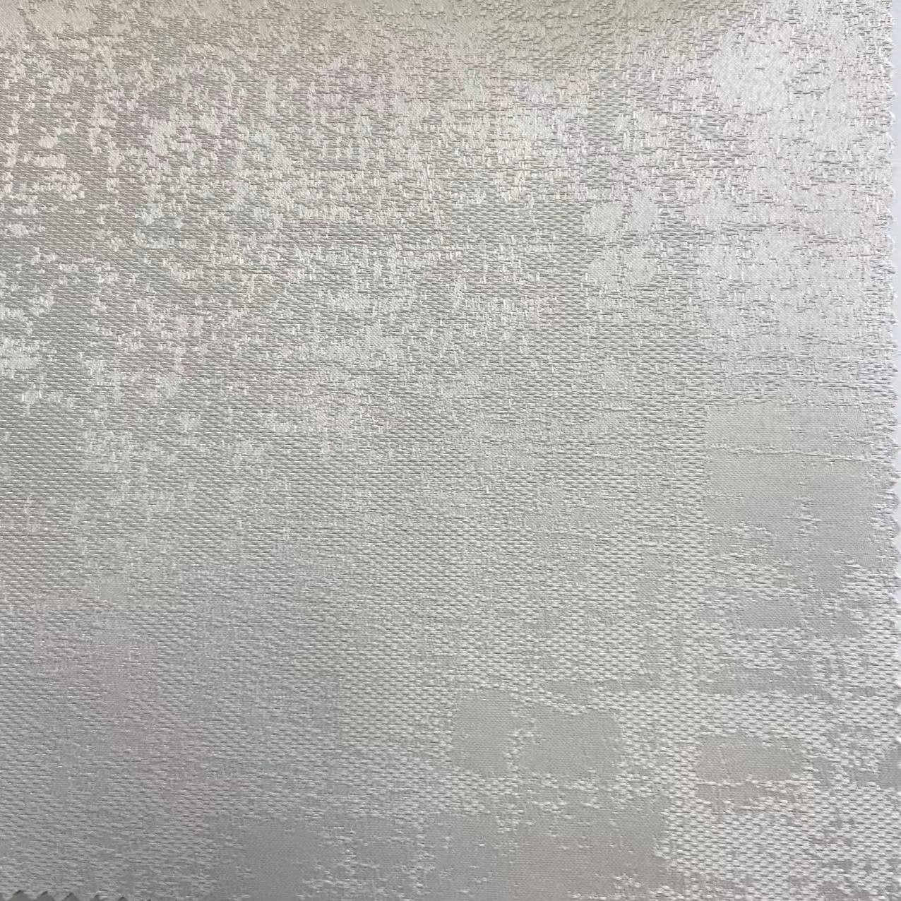 China Wholesale 4 pass flocking 100% blackout coating jacquard design curtain fabric roll textiles