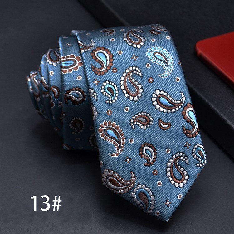 new 6cm Business Wedding Tie Male Dress Gift England Stripes Jacquard Woven Men Ties Necktie