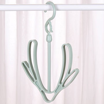 Lavinia multifunction plastic hangers drying shoe rack double hook plastic shoe dryer hanger