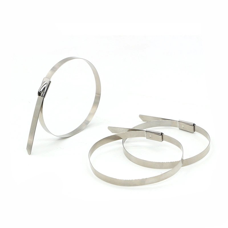 316 Metal Cable Tie Locking Zip Stainless Steel Cable Tie 300mm