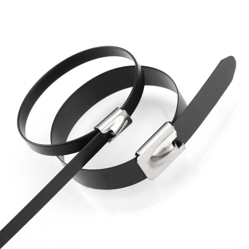 316 Metal Cable Tie Locking Zip Stainless Steel Cable Tie 300mm