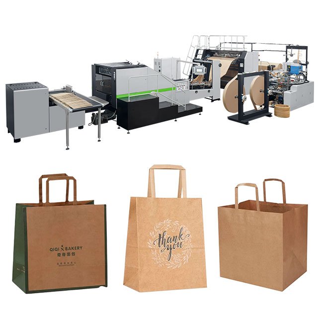 Newest Eyelashes Cosmetic Shopping Paper Bag Custom Pink Fashion Packaging Gift Paper Bag With Bow Tie Ribbon machine