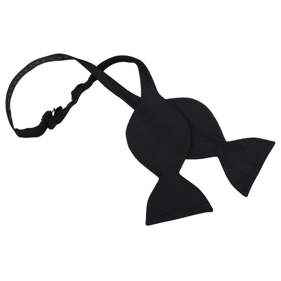 100% Microfiber Little Plaid Oversized Premade Bows Black Self Tie Bowties With Pocket Square Custom Black Box With Bow