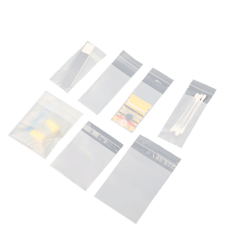EN13421OK HOME compost 100% self adhesive compostable packing bag for fashion accessories ( PK91)