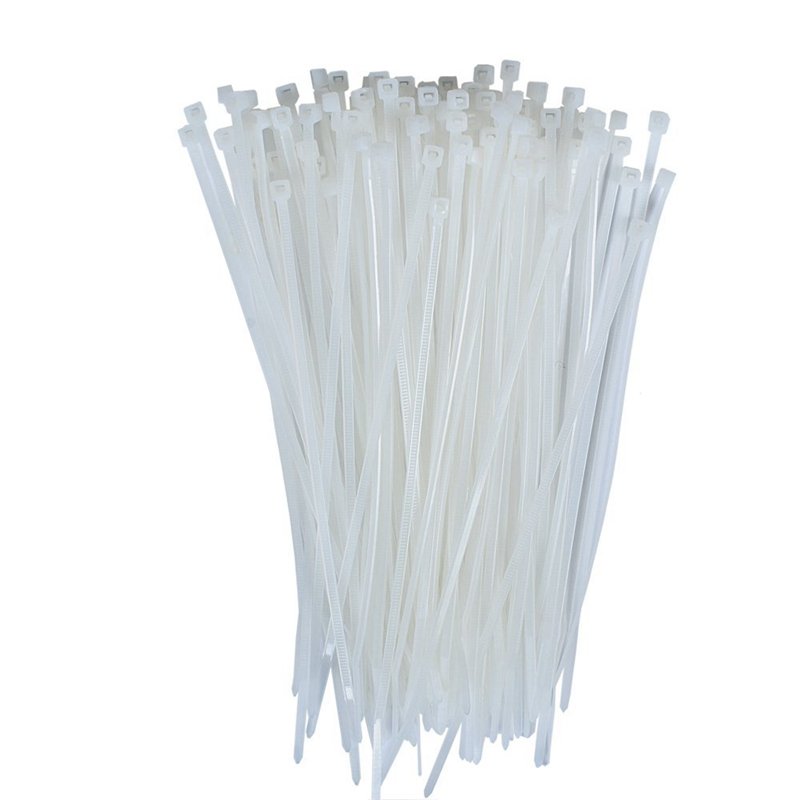 China Manufacturer's Self-Locking Nylon PA66 Cable Tie Management 100pcs Minimum Order Quantity