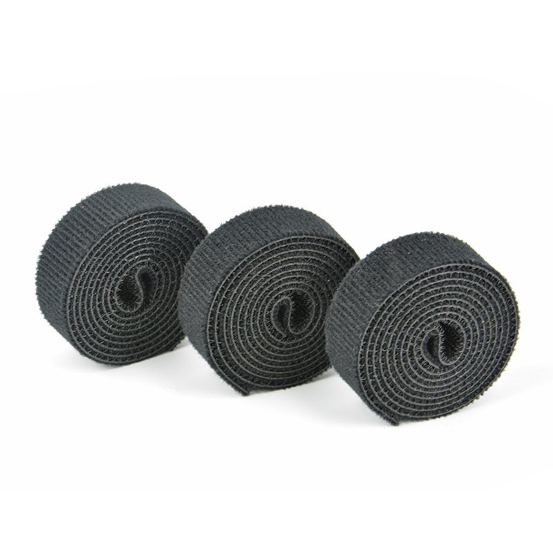 2022 New Arrival Adhesive Hook And Loop Fastener Roll Back To Back Adjustable Double Sided Hook And Loop Tape For Cable Tie