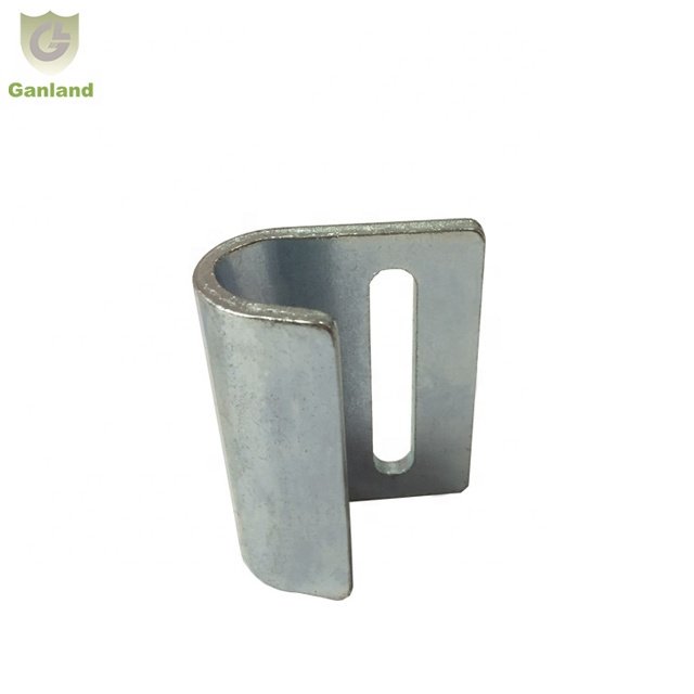 GL-16617 Steel Side Curtain Flat Hook U Shape Tie Down Strap Hook