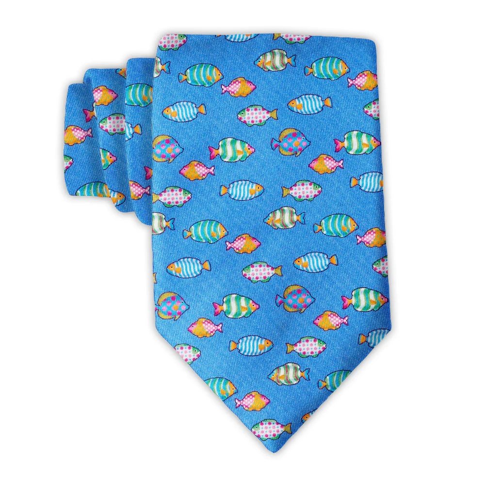 Print necktie custom polyester men's tie