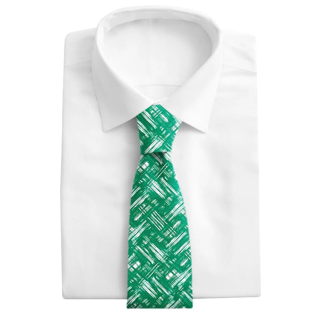 Print necktie custom polyester men's tie