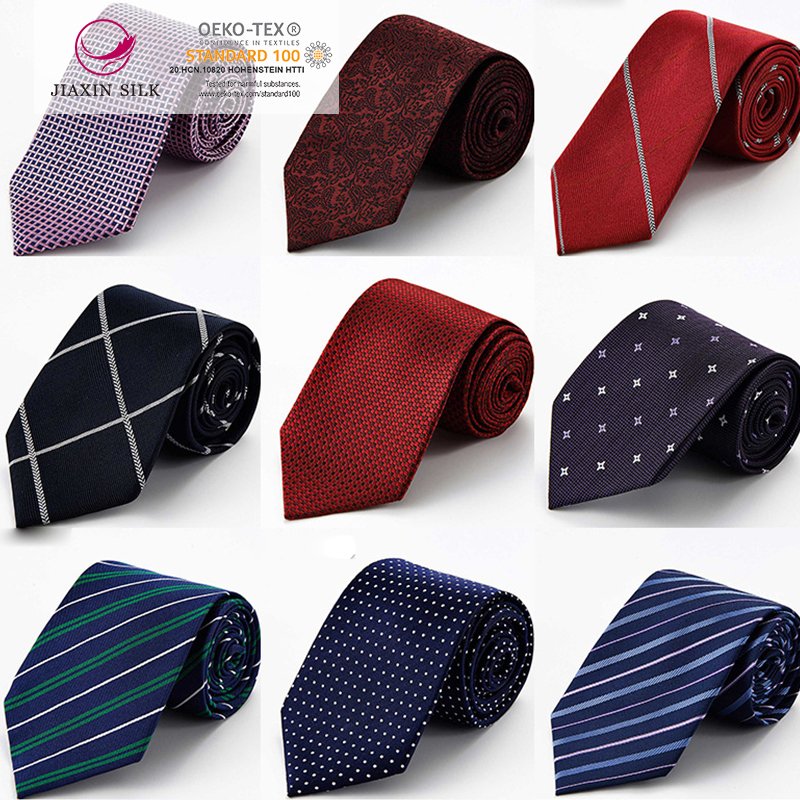 Men Necktie Custom Loge Fashion stocks silk tie wholesale necktie manufacturer