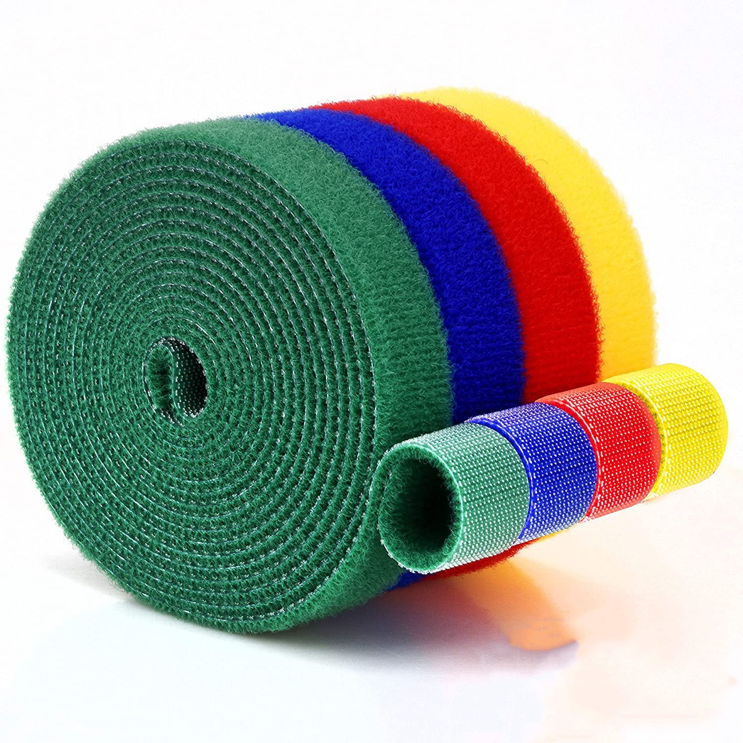 Back to back hook and loop Continuous Roll back to back self-gripping hook loop Cable Tie Multi-functional straps
