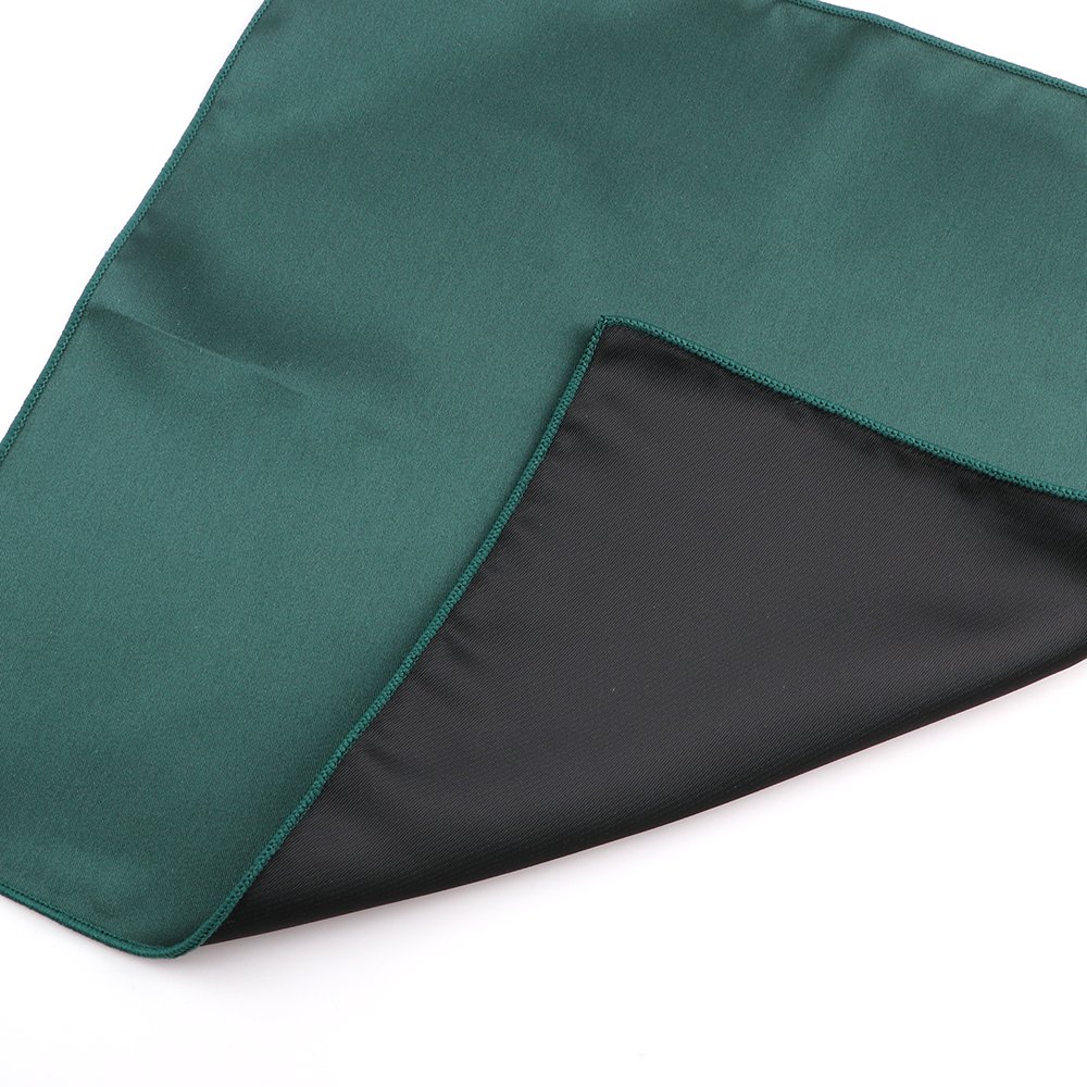 Men's classic polyester solid color square scarf bow tie corsage three-piece set classic simple gift set
