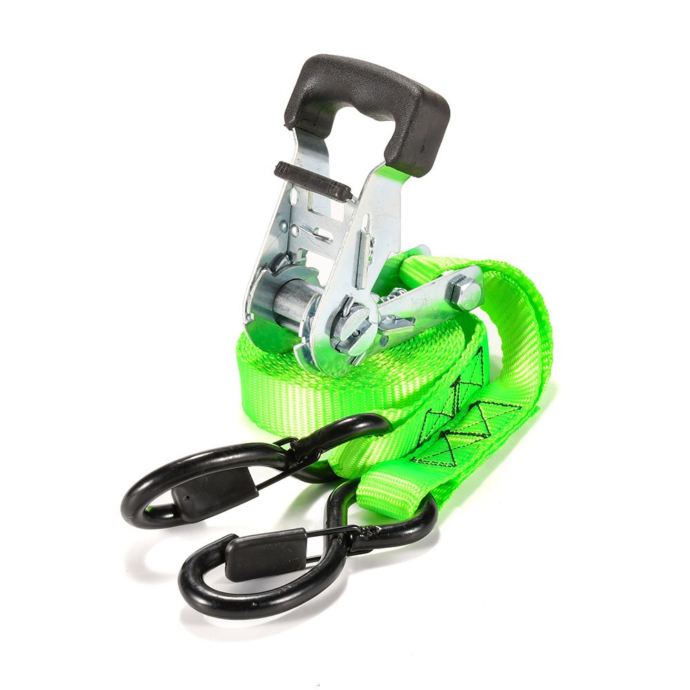 27mm rubber handle ratchet strap lashing belt with custom package