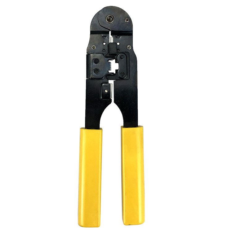 rj45 crimp tool All-in-One Ratcheting Modular Data Cable Crimper Stripper Cutter for rj45 CAT5E, CAT6 Ethernet Crimping Tool