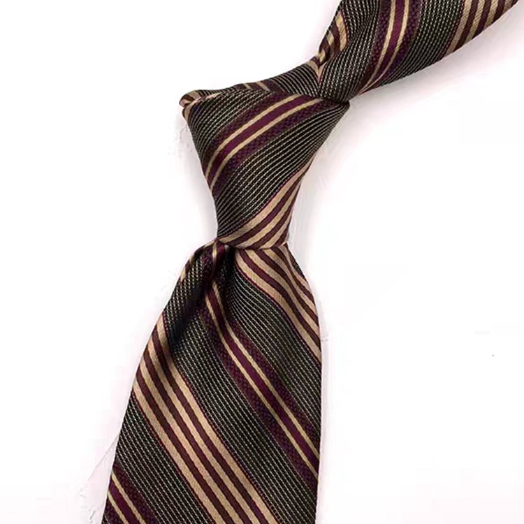 High Quality Silk Vintage Striped Tie Casual Tie for Men