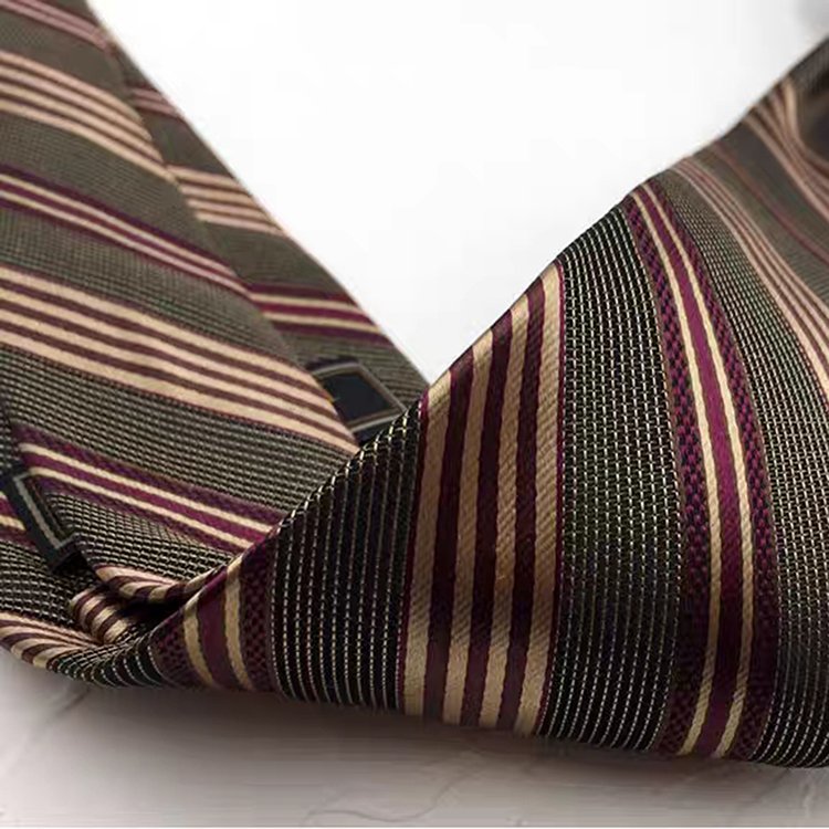 High Quality Silk Vintage Striped Tie Casual Tie for Men