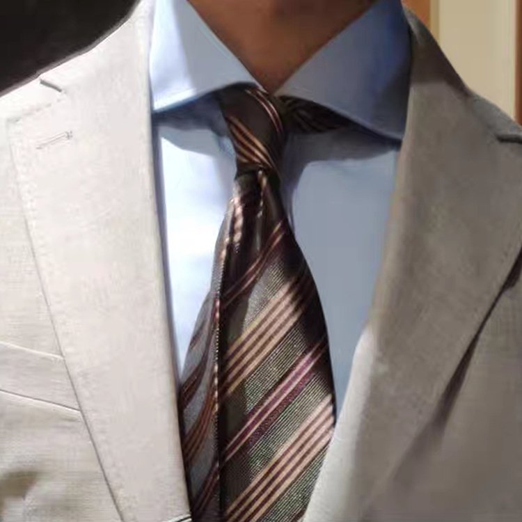 High Quality Silk Vintage Striped Tie Casual Tie for Men