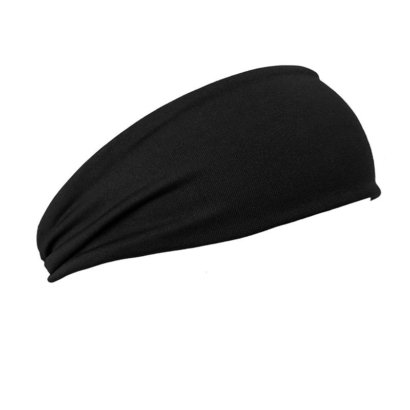 OEM logo breathable cotton kids headband outdoor sport sweatband boys solid color forehead protector headbands