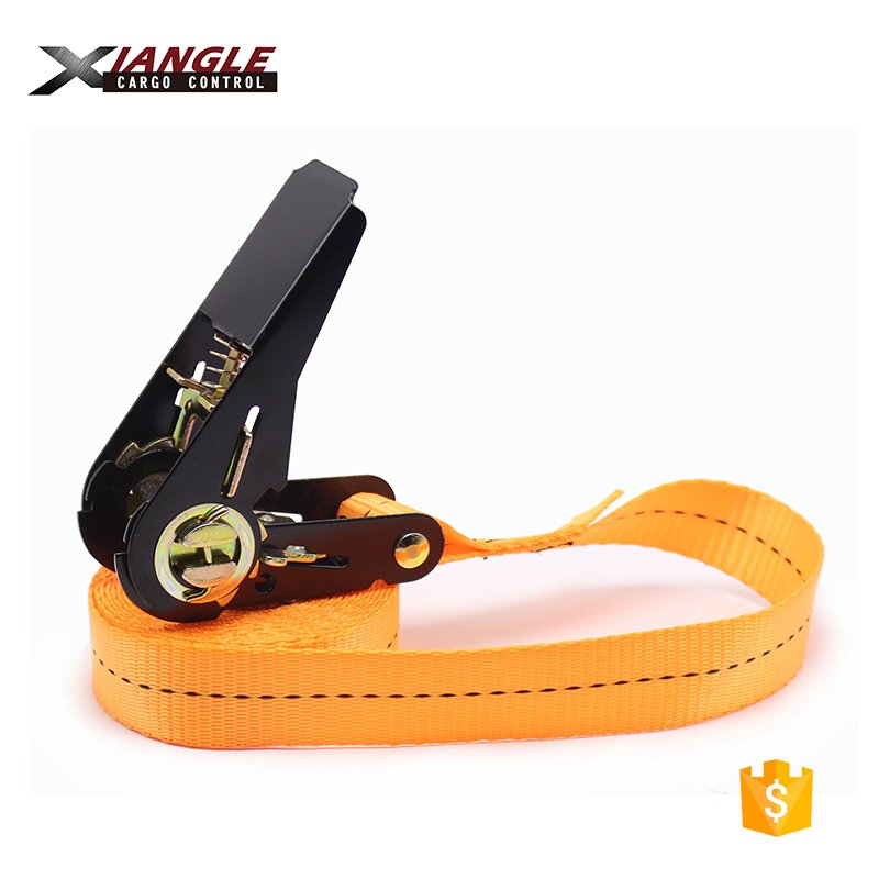 25mm black ratchet wholesale endless ratchet strap ratchet lashing strap tie down straps