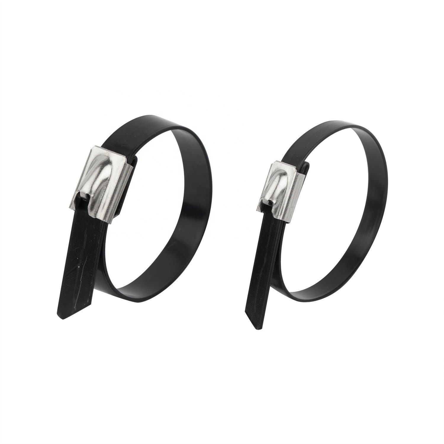 Good Quality Wholesale Price Other Magnetic Tie Tensioning Tool Stainless Steel Ties-ball Lock Epoxy Coated Cable Ties