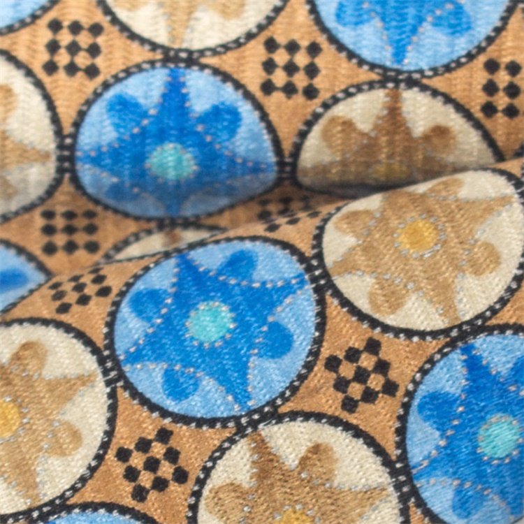 Blue And Gold Bowties Custom Designer Silk Self Tie Square Pattern Bow Ties For Men