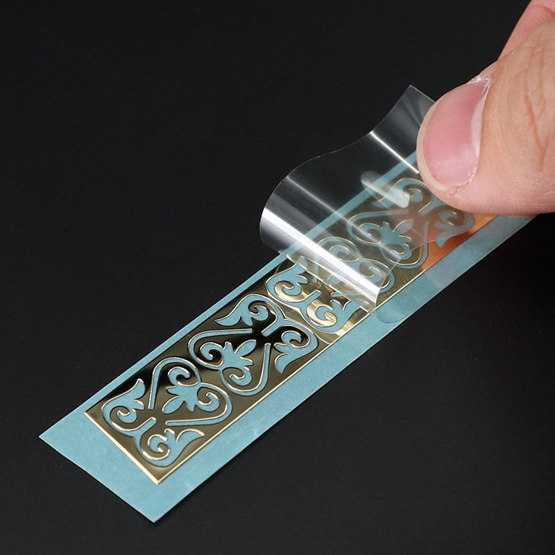 Custom Logo 3d Embossed Label Decals Metallic Stickers,Waterproof Luxury Gold Foil Transfer Metal Stickers