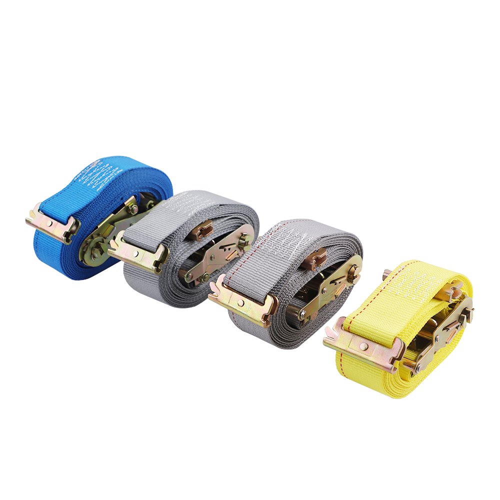 Hot Sale Low Price 2" 12FT 4400LBS Heavy Duty E Track Ratchet Tie Down Strap Rail For Cargo