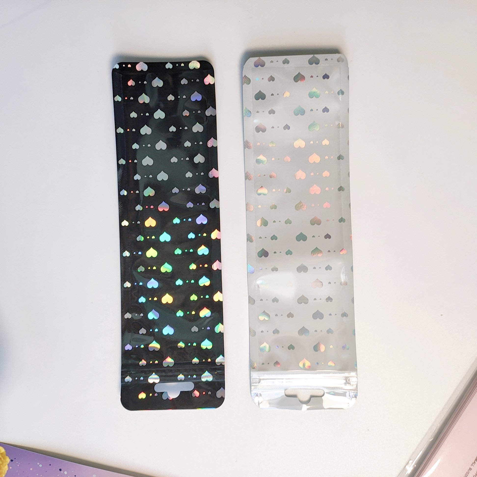 2024 Popular Reusable Ziplock Mylar Packaging Plastic Bags for Small Business Pen Laser Love Security Zipper Bag