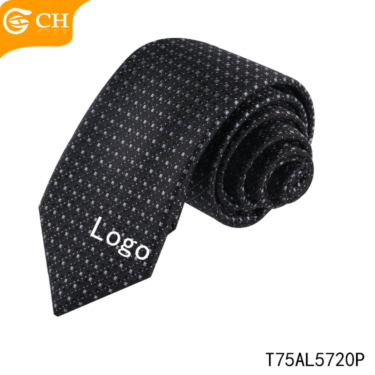 Good Chinese Brand Designer Elegant Speckle Necktie Fro Men Colorful Elegant Polyester Woven Import Custom Tie